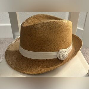 Handmade Palm Fedora
